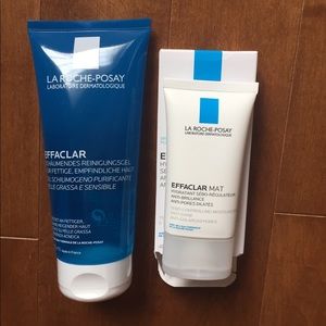 La Roche-Posay 2pc Cleanser and Moisturizer